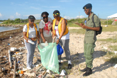 Together We Can!- UDC Coordinates Beach Clean Up