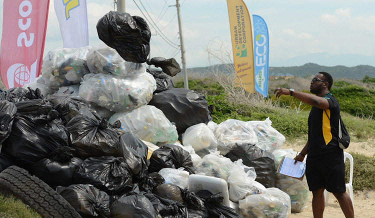 UDC/NEPA lead successful ICCD Cleanup at Hellshire Bay Beach
