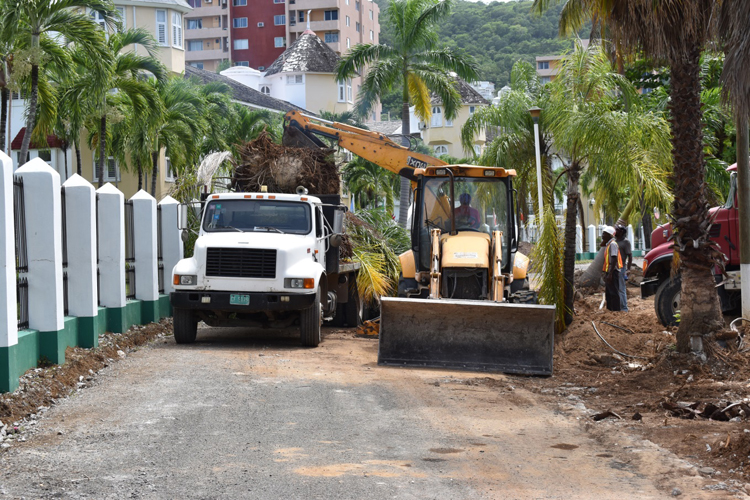 Ocho Rios Promenade Project Underway